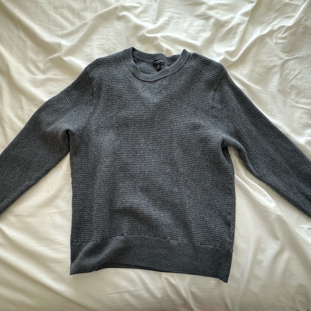Club Monaco Navy Crew Neck Sweater